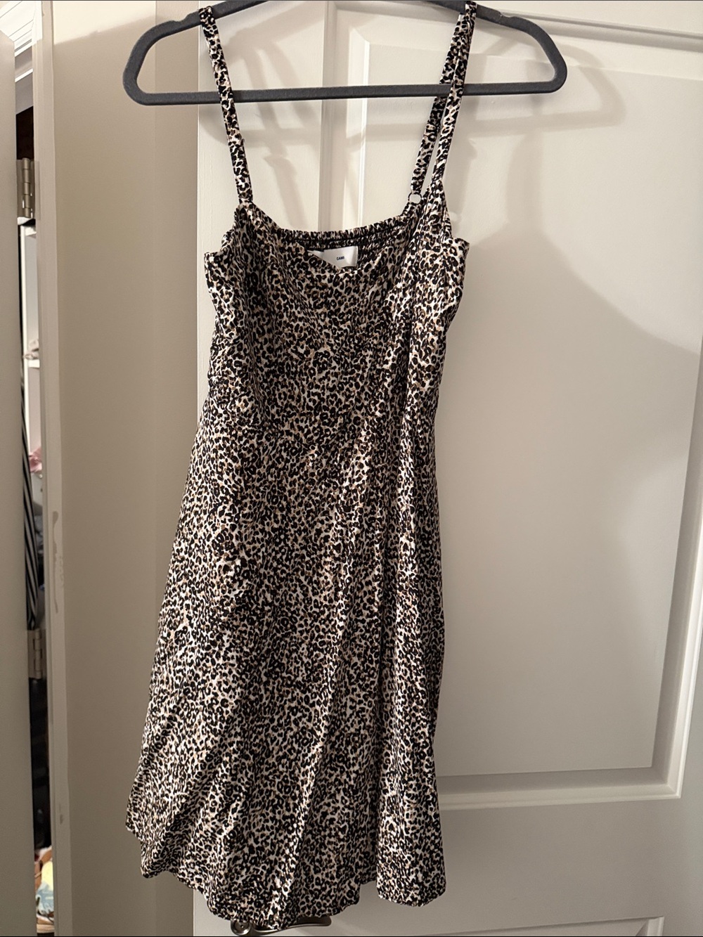 Old Navy Leopard-Print Mini Dress in Neutral Tones